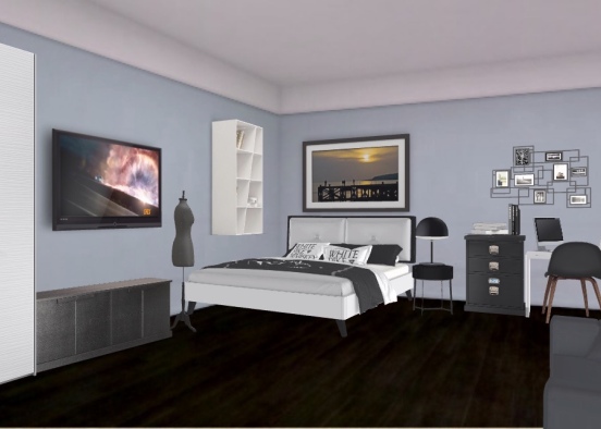 RD bedroom  Design Rendering