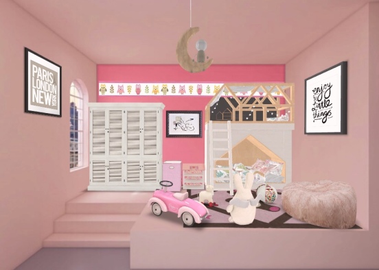kids bedroom what do u think? pls leave a comment and don’t forget to like and follow!  Design Rendering
