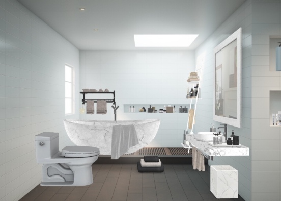 my first bathroom!! what do you think? pls leave a comment and don’t forget to like and follow!!!  Design Rendering