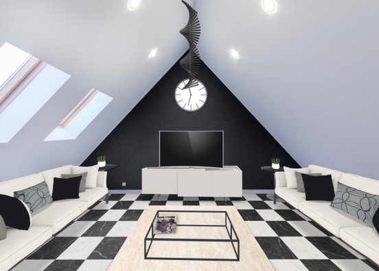 Amanda’s Living Room Design Rendering