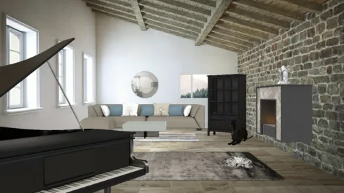 Gray Living Room