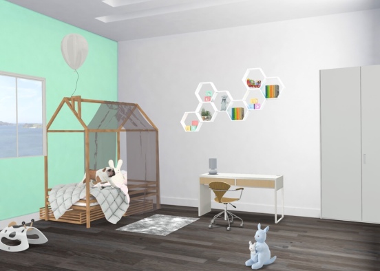 cuarto para niños  Design Rendering