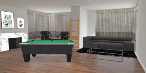 Sala de estar/sala de reunião