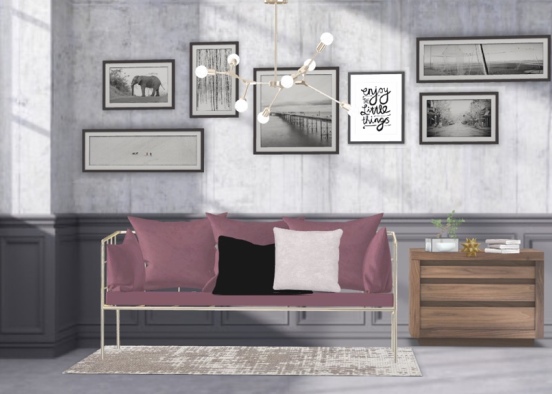 living room ❤️ Design Rendering