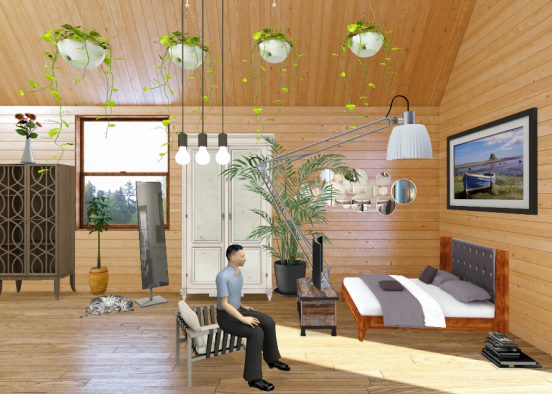 Swedisch sleeping room do you like? Design Rendering