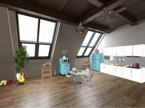 My little kitchen,do you like it?