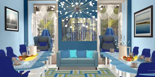 Blue office