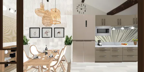 Boho kitchen