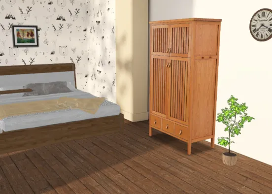 Dream Bedroom Design Rendering