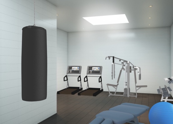 Just At The Gym Design Rendering