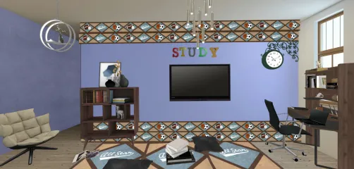 An All Star lover study room