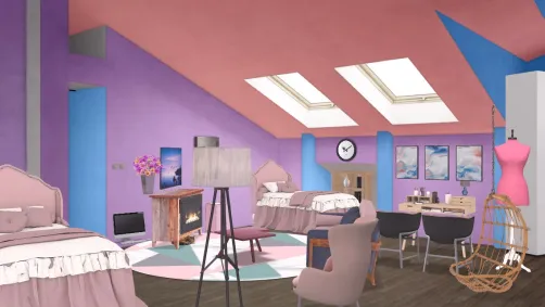 Sleepover room