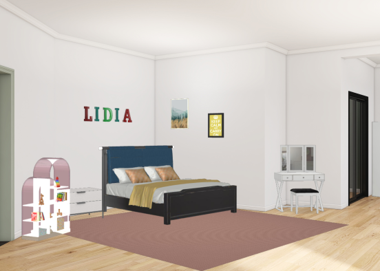Dormitorio de lidia Design Rendering