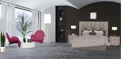 Dormitorio elegante