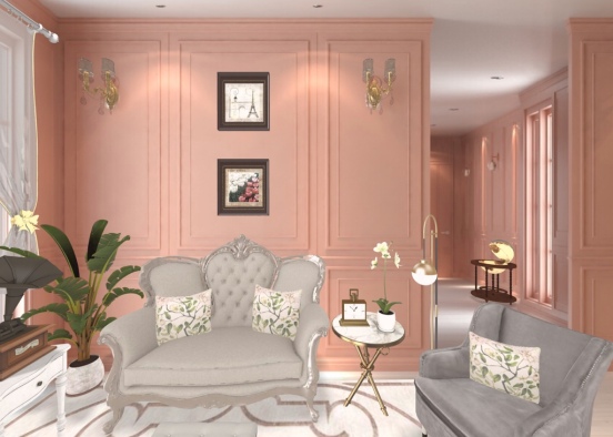 pretty in pink parlor 🌸💗🥰 Design Rendering