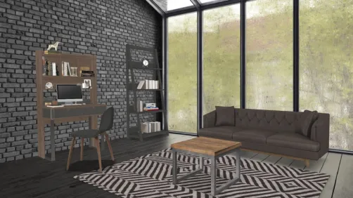 Dark office 