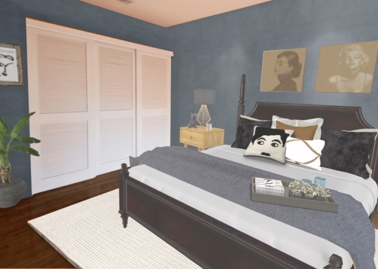 guest room Design Rendering