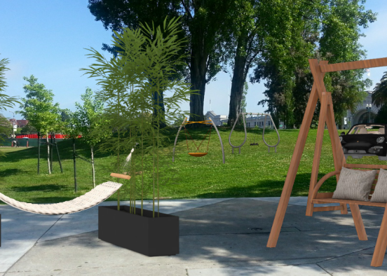 At the playground Design Rendering
