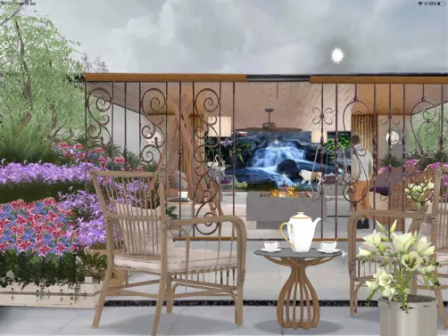 Geoff & Oliver’s Outside Space,, and Rico too