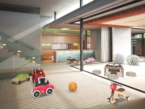Give a little love back kids play room 