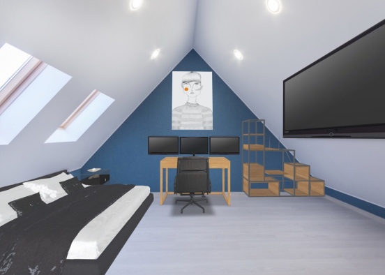 benja's room Design Rendering