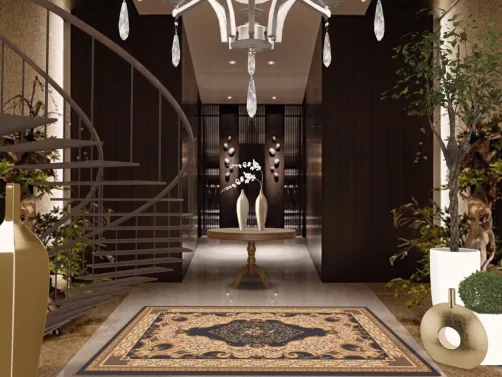 Hotel entrance 