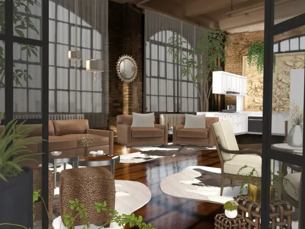 Professional interior design created with Homestyler 3D design software