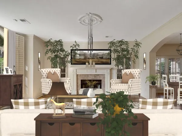 Professional interior design created with Homestyler 3D design software