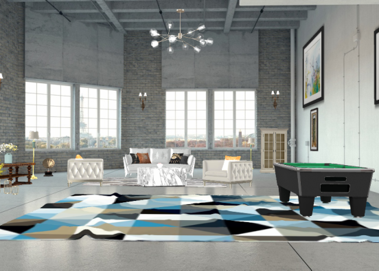 Living room boom😂 Design Rendering