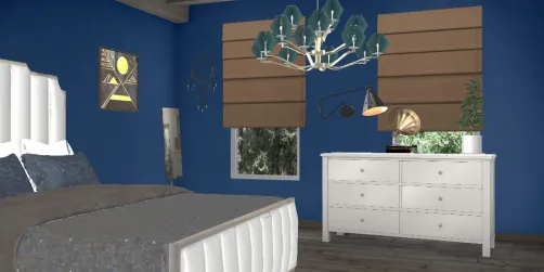 Master bedroom for single mom