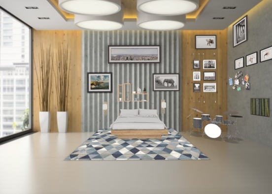a room Design Rendering