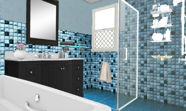 My future bathroom  Design Rendering