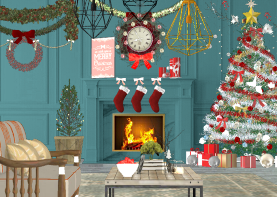 A family Christmas presets🎅🎄🎁 Design Rendering