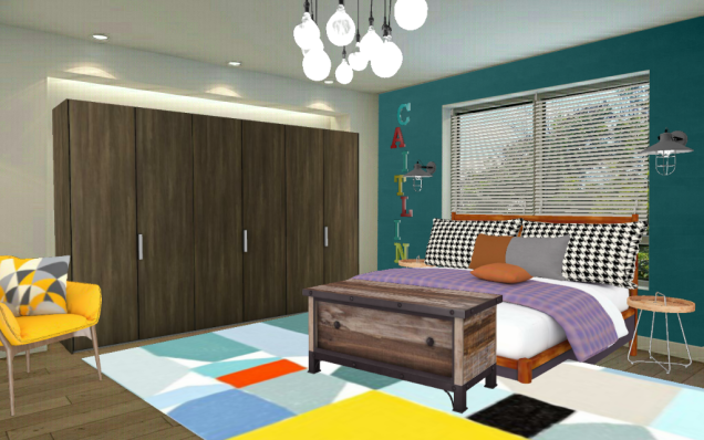 Colourful Bedroom 1.0