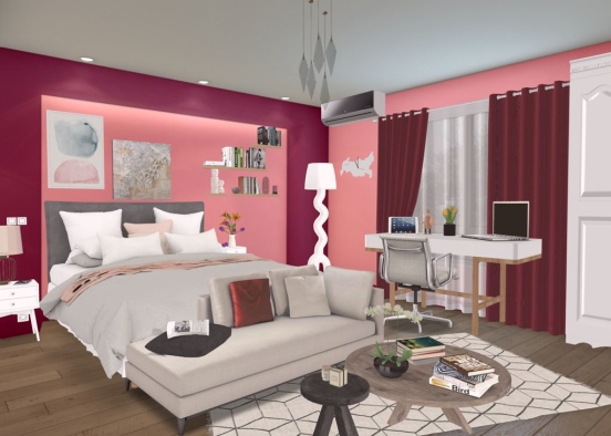 Dani’s bedroom  Design Rendering