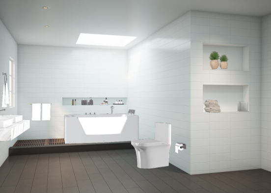Banheiro 1 Design Rendering