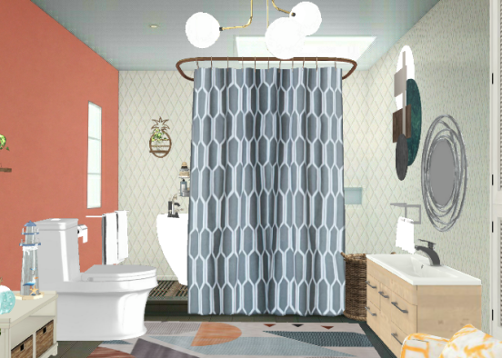 New Bathroom 🙂 Design Rendering