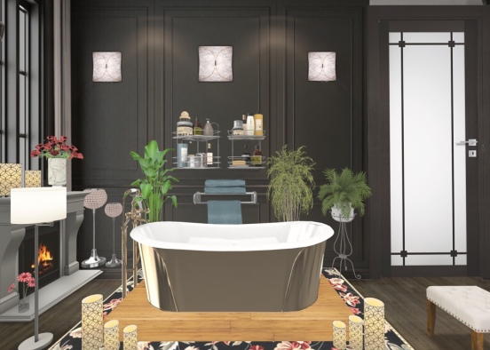 Bathing Room - Simple & efficient Design Rendering