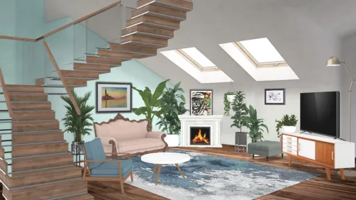 downstairs chill zone