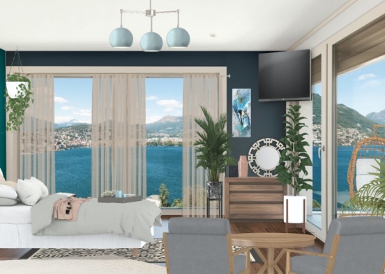 Island Simple Hotel 🌿 Design Rendering