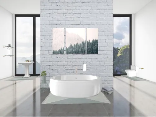 Modern bathroom