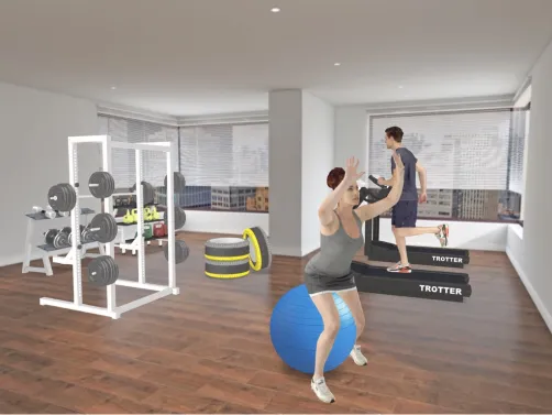 modern gym