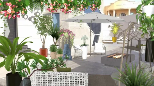 My green terrace party