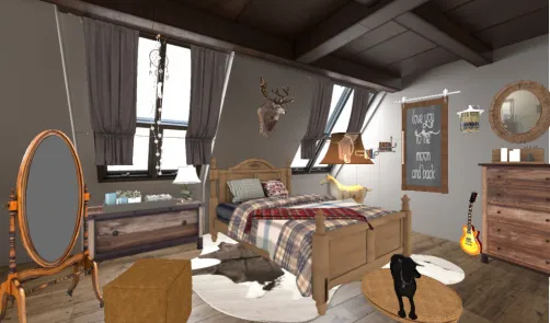 Country bedroom