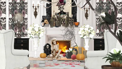 Elegant Halloween decor 2
