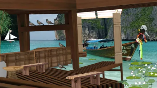 Thailand ferry ride