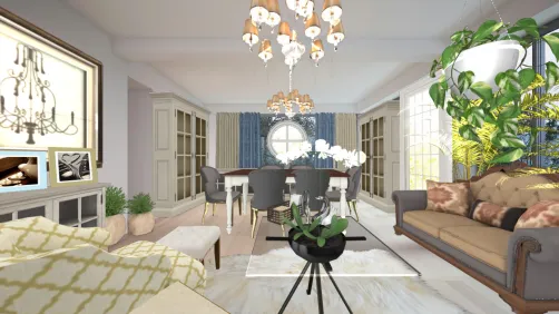 Modern French home