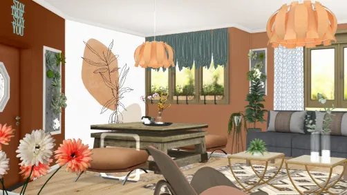 Airy oriental apt
