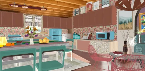 Retro kitchen