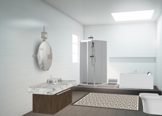Kian bathroom  Design Rendering